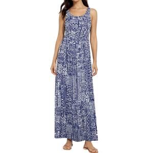 Tori Richard Hawaiian Maxi Dress Size XS